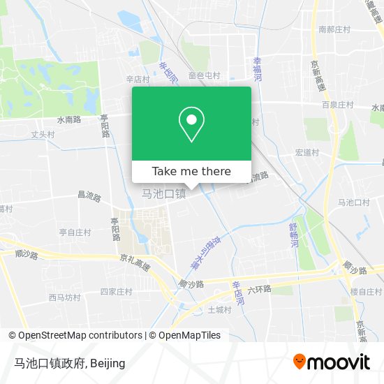 马池口镇政府 map