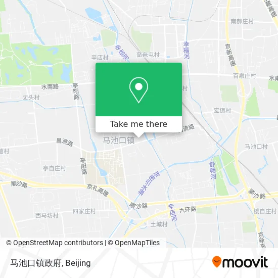 马池口镇政府 map