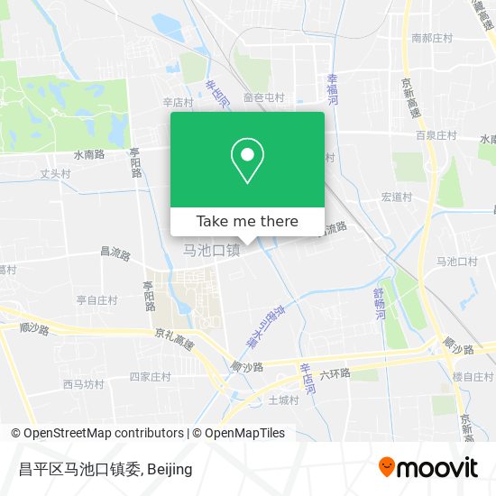 昌平区马池口镇委 map