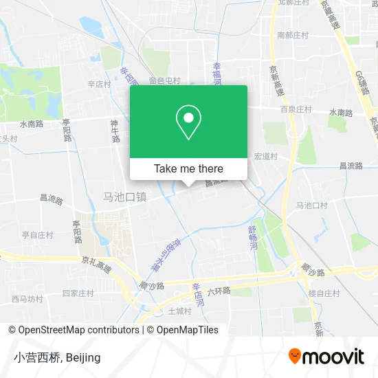 小营西桥 map