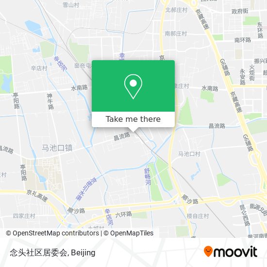 念头社区居委会 map