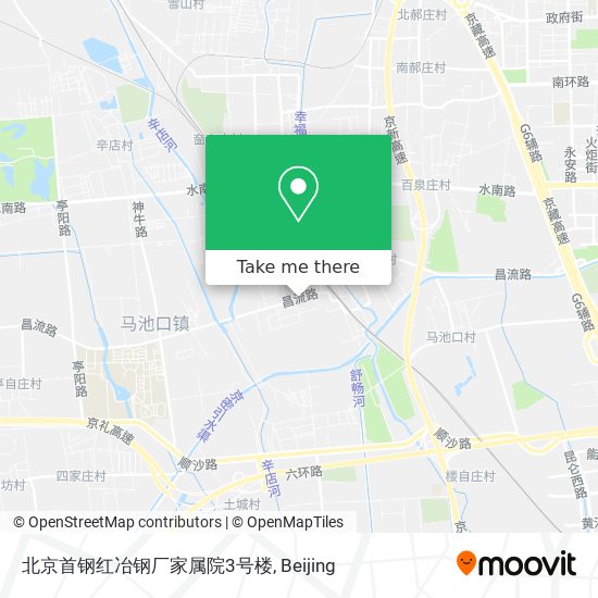 北京首钢红冶钢厂家属院3号楼 map