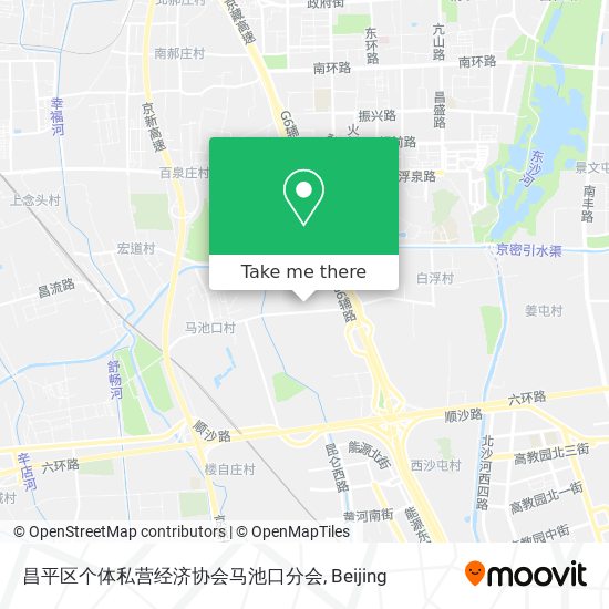 昌平区个体私营经济协会马池口分会 map