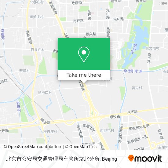北京市公安局交通管理局车管所京北分所 map