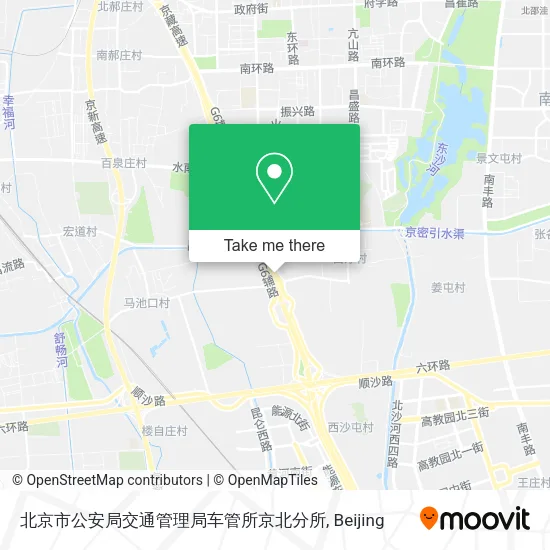 北京市公安局交通管理局车管所京北分所 map