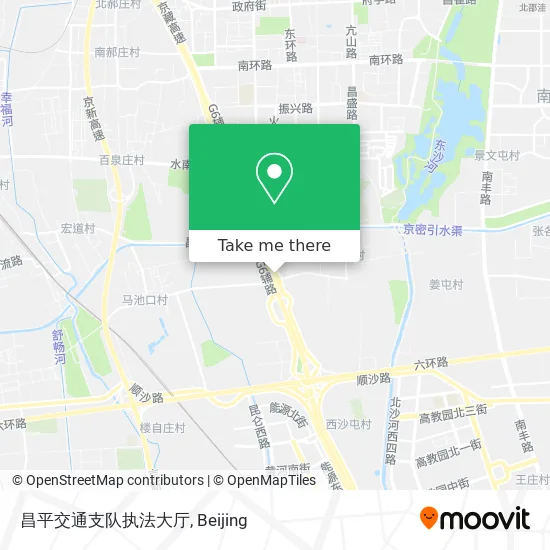 昌平交通支队执法大厅 map