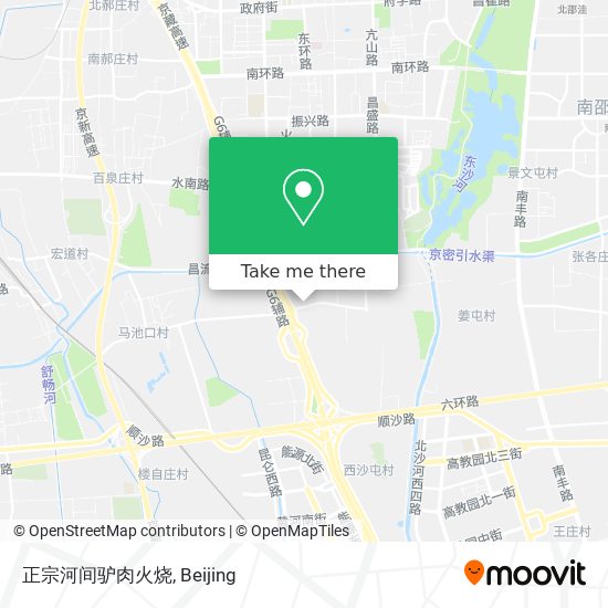 正宗河间驴肉火烧 map