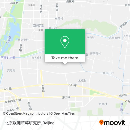 北京欧洲草莓研究所 map