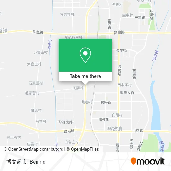 博文超市 map
