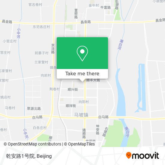 乾安路1号院 map