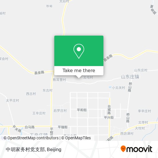 中胡家务村党支部 map