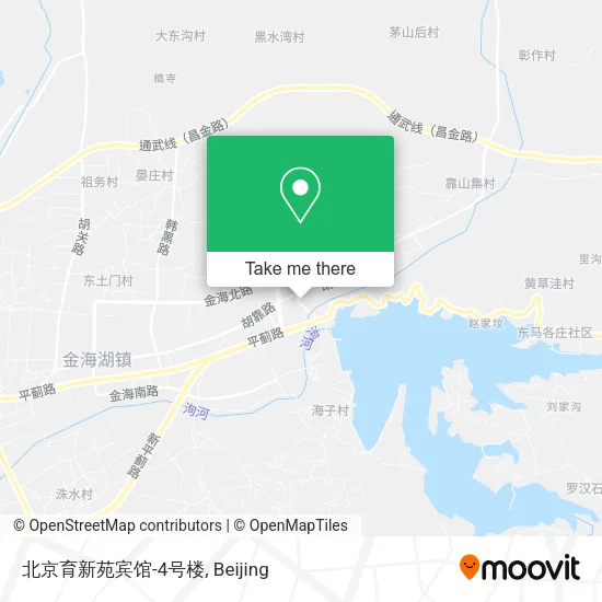 北京育新苑宾馆-4号楼 map