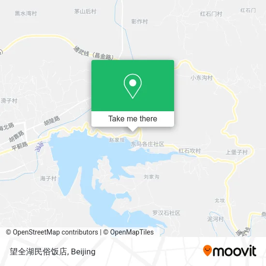 望全湖民俗饭店 map