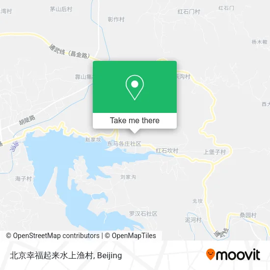 北京幸福起来水上渔村 map