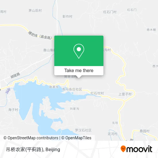 吊桥农家(平蓟路) map