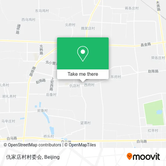仇家店村村委会 map