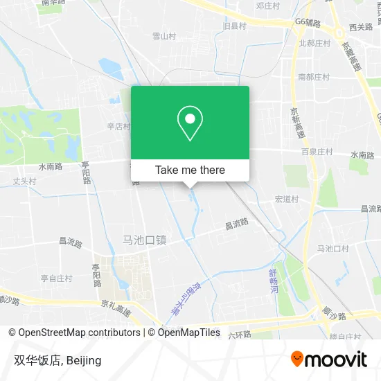 双华饭店 map