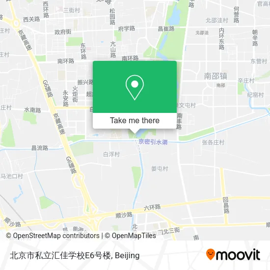北京市私立汇佳学校E6号楼 map