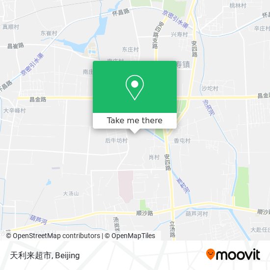 天利来超市 map