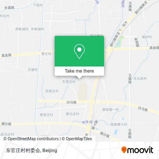 东官庄村村委会 map