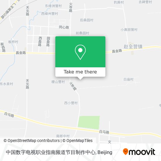 中国数字电视职业指南频道节目制作中心 map