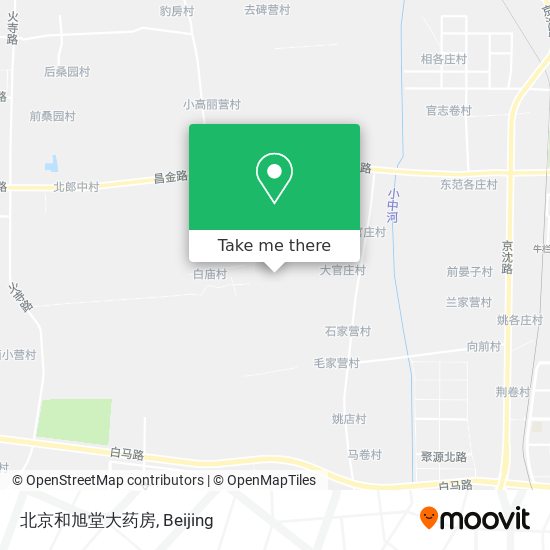 北京和旭堂大药房 map