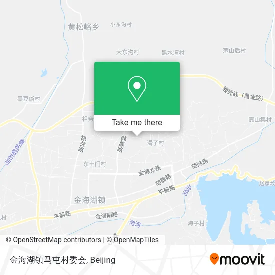 金海湖镇马屯村委会 map