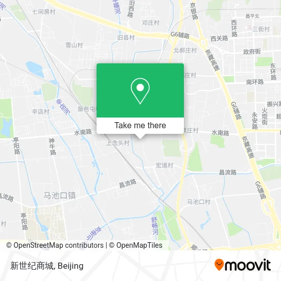 新世纪商城 map