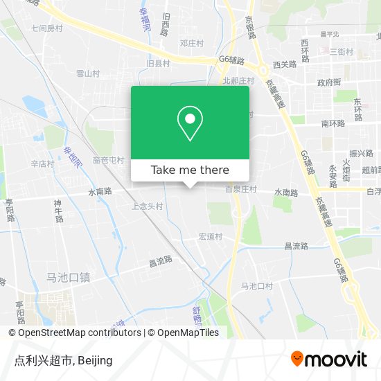 点利兴超市 map