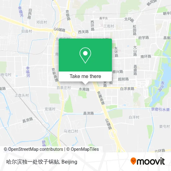 哈尔滨独一处饺子锅贴 map