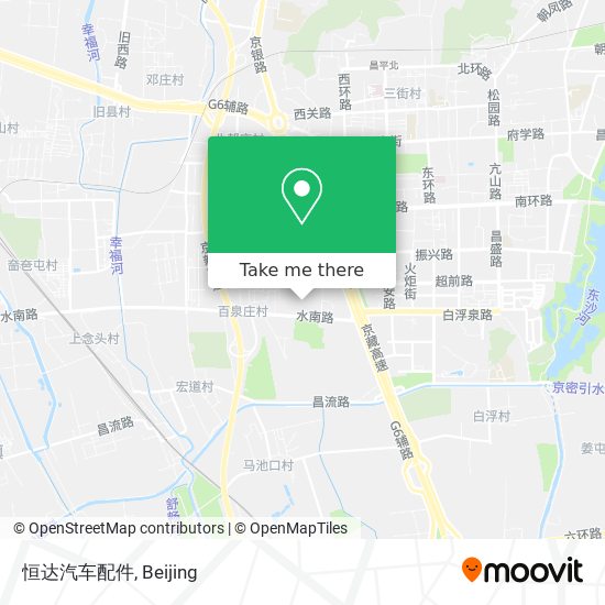 恒达汽车配件 map