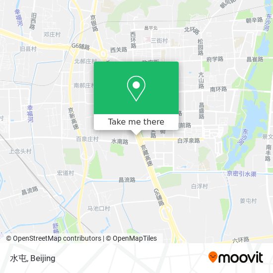 水屯 map