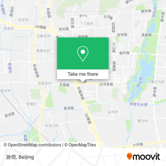 旅馆 map