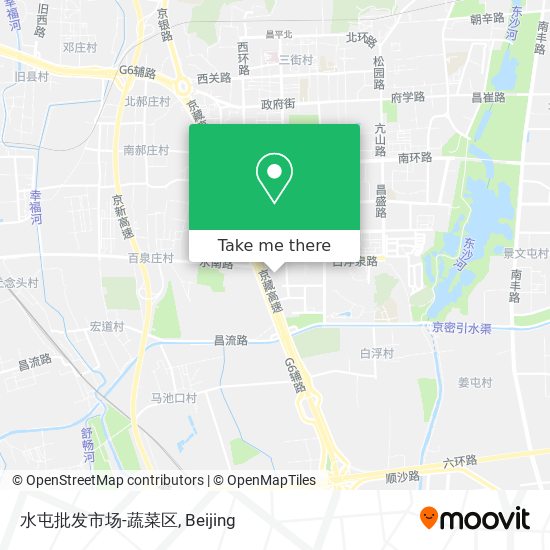 水屯批发市场-蔬菜区 map