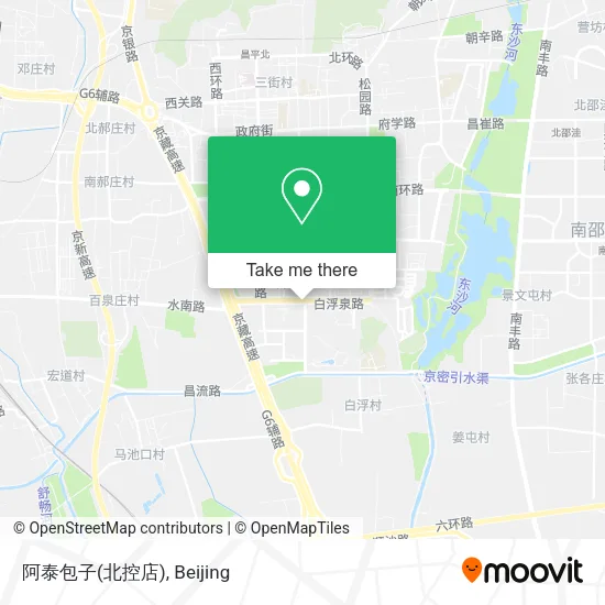 阿泰包子(北控店) map