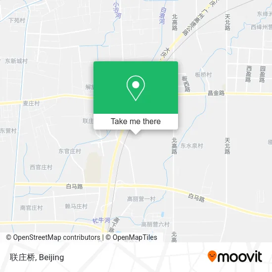 联庄桥 map