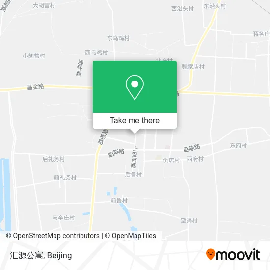 汇源公寓 map