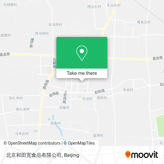 北京和田宽食品有限公司 map