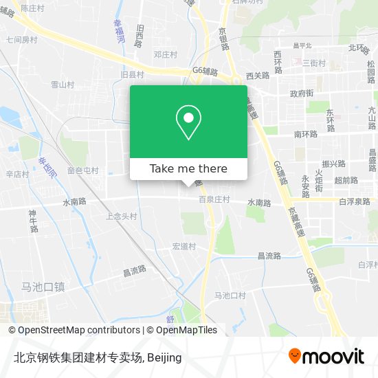 北京钢铁集团建材专卖场 map