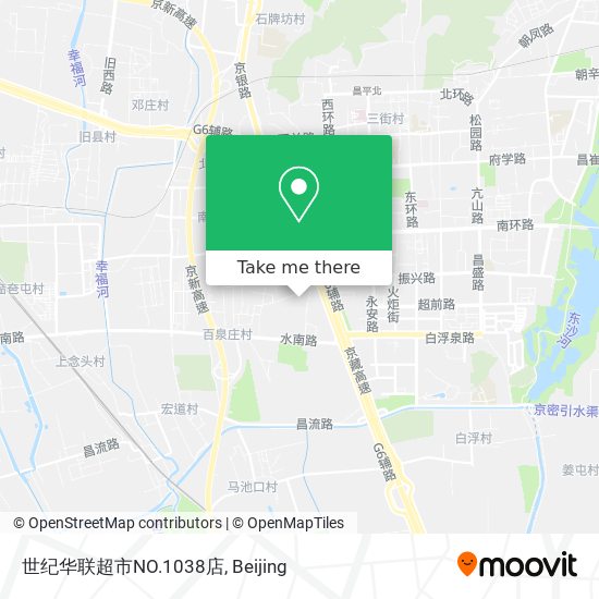 世纪华联超市NO.1038店 map