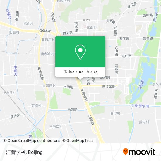 汇蕾学校 map