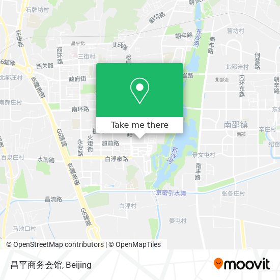 昌平商务会馆 map