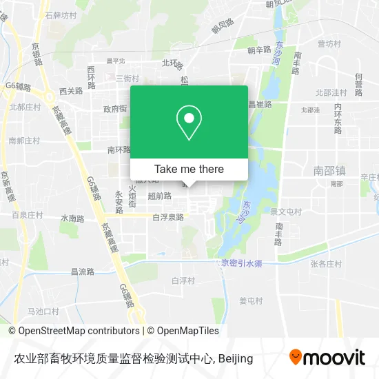 农业部畜牧环境质量监督检验测试中心 map