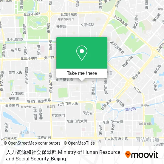 人力资源和社会保障部 Ministry of Hunan Resource and Social Security map