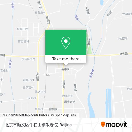 北京市顺义区牛栏山镇敬老院 map