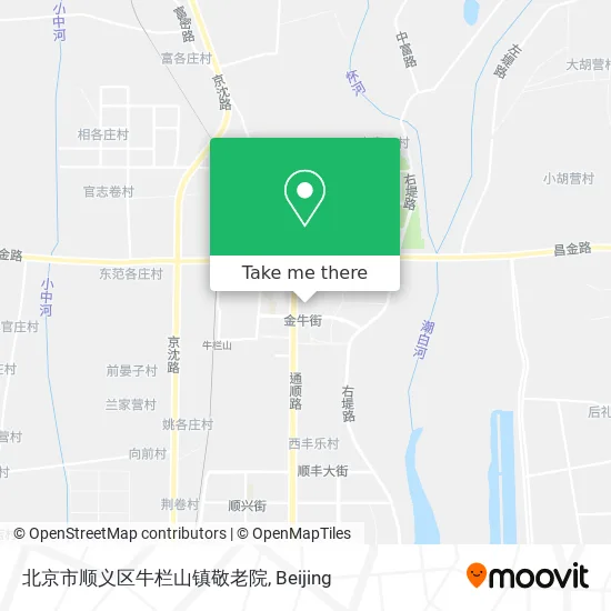 北京市顺义区牛栏山镇敬老院 map