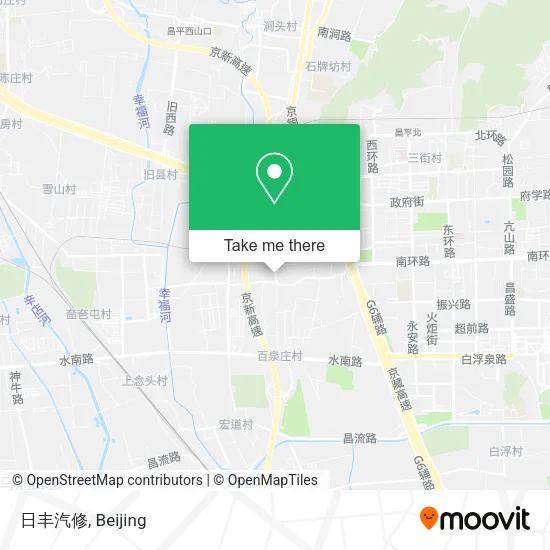 日丰汽修 map