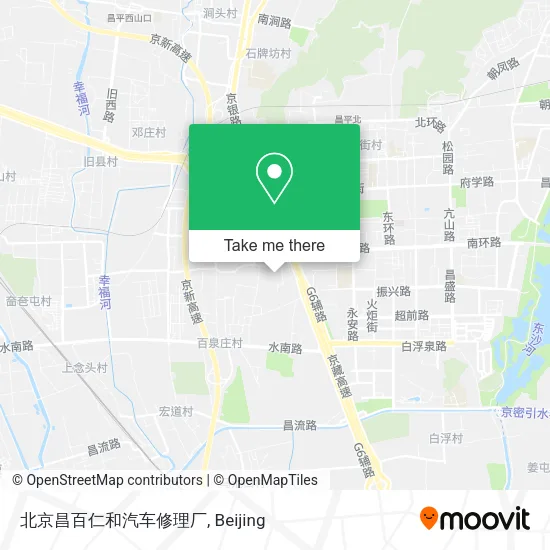 北京昌百仁和汽车修理厂 map