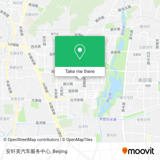 安轩美汽车服务中心 map