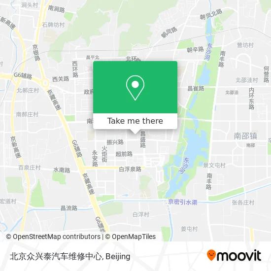 北京众兴泰汽车维修中心 map